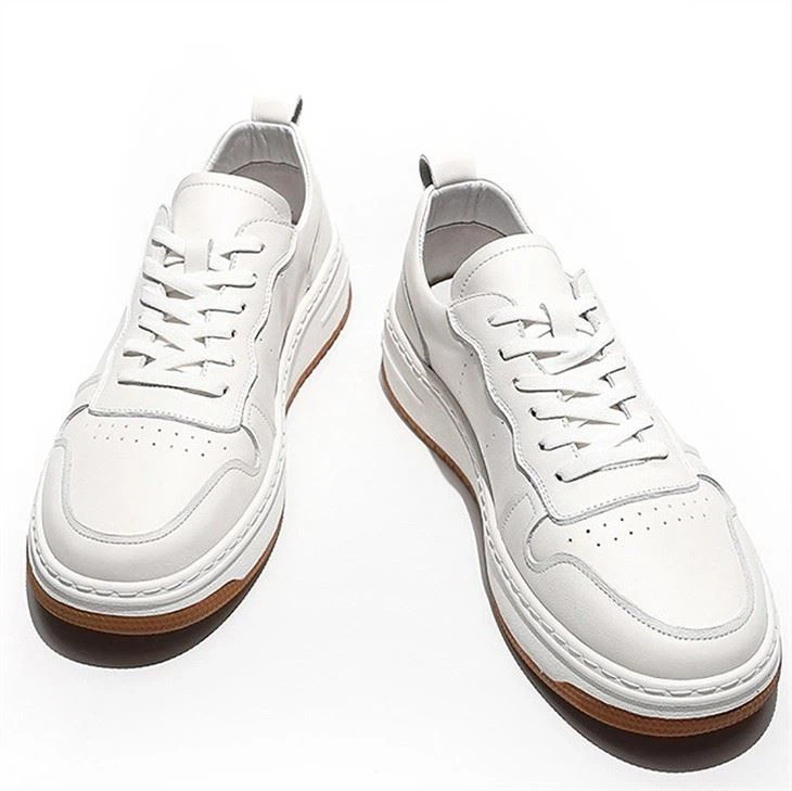 Leather Sneakers Mens Shoes