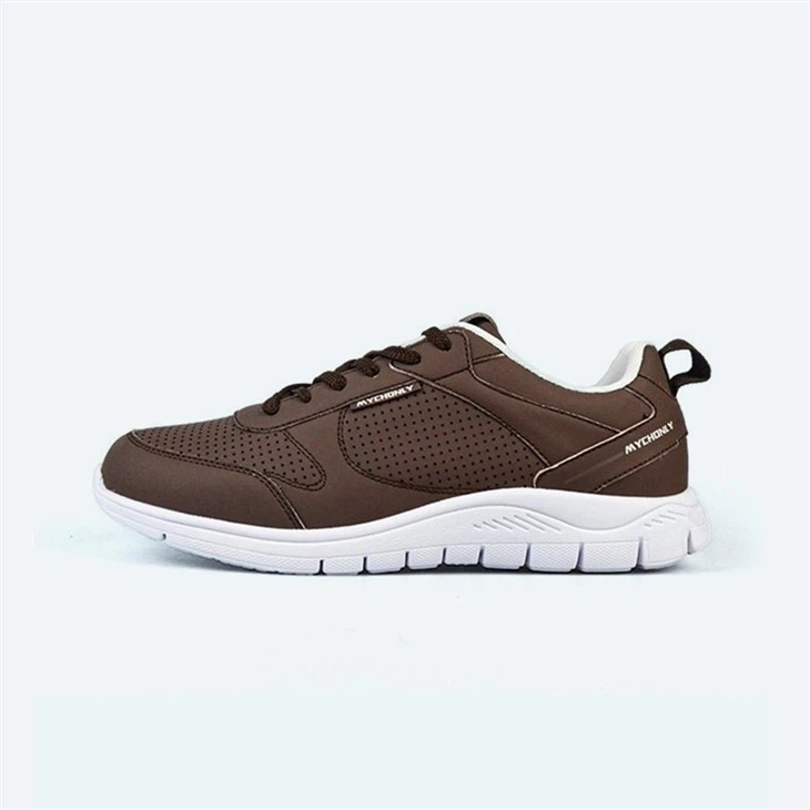 Zapatos deportivos marrones ligeros y transpirables
