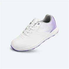 Zapatos de golf morados para mujer