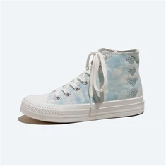 Últimos zapatos de lona para damas