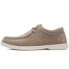 Nueva tendencia de moda, diseñador de lujo, alta calidad, zapatos de vestir informales de gamuza, mocasines planos para hombres