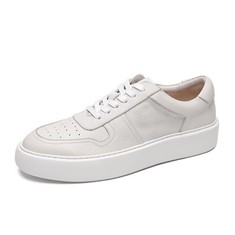 Zapatillas de zapatillas de espesas blancas casuales