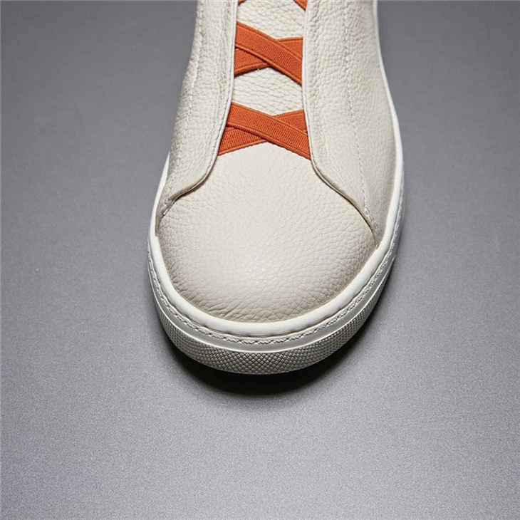 White Slip-on Trainers
